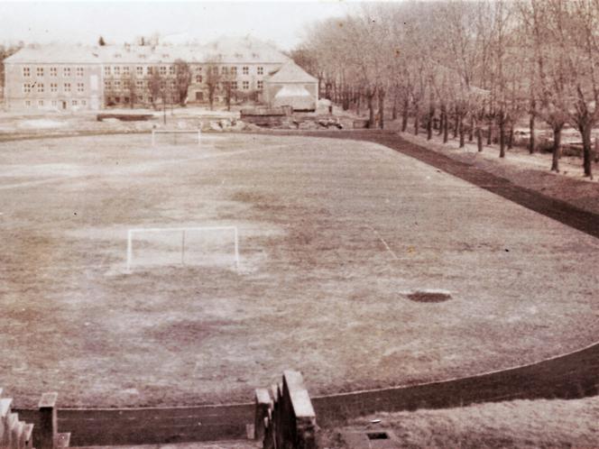 stadion iława archiwalne stare zdjęcie