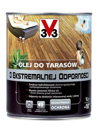 Olej do tarasów V33 o ekstremalnej odporności