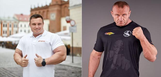 Krzysztof Radzikowski i Mariusz Pudzianowski