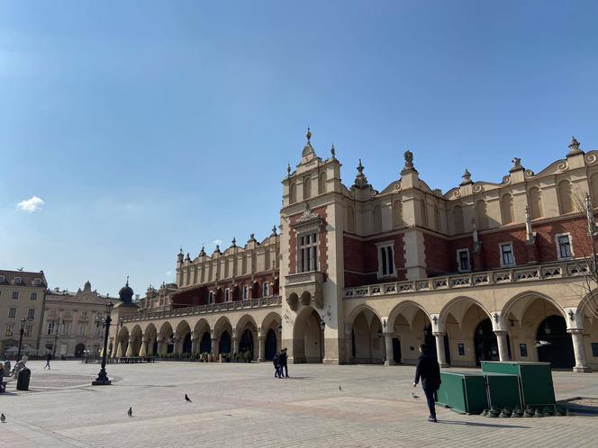 Rynek Główny w Krakowie 20.03.2020