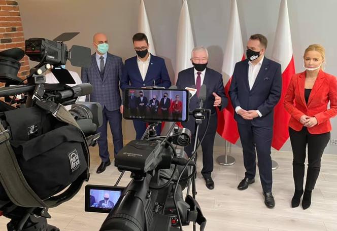 Konferencja u Posła Krzysztofa Lipca