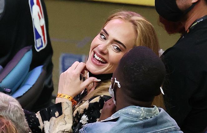 Adele podczas finału NBA