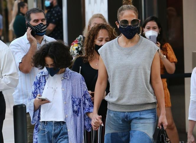 Jennifer Lopez z córką Emme Muniz