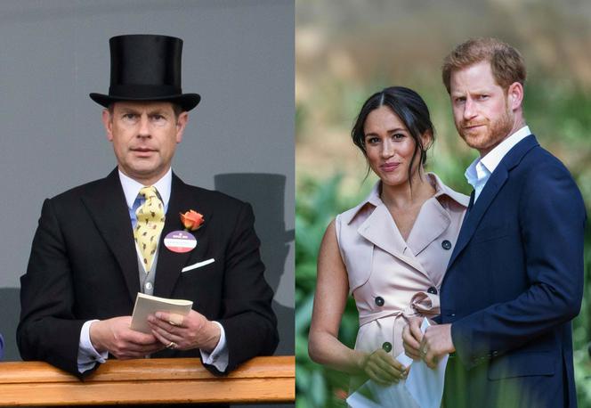 Książę Edward, Meghan Markle i książę Harry