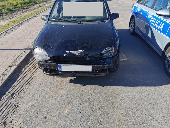 W takim stanie wyjechał na drogi
