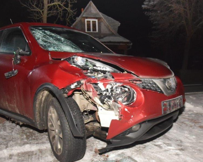 Pieszy potrącony w powiecie nowotarskim