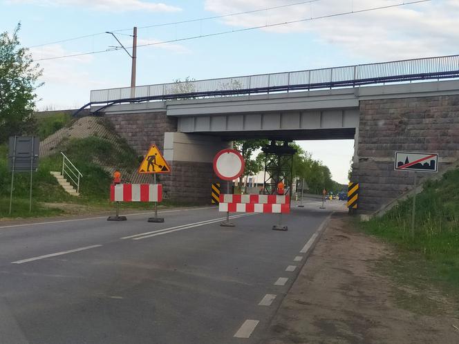 remont wiaduktu w Ujrzanowie