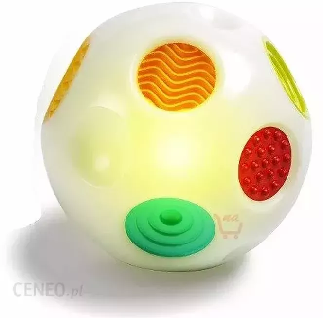 sensoryczna tęczowa piłka
