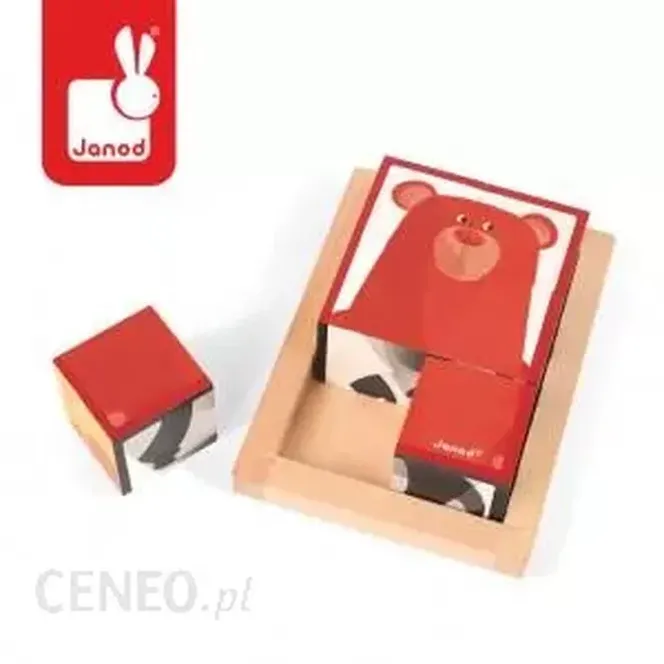 klocki drewniane Janod