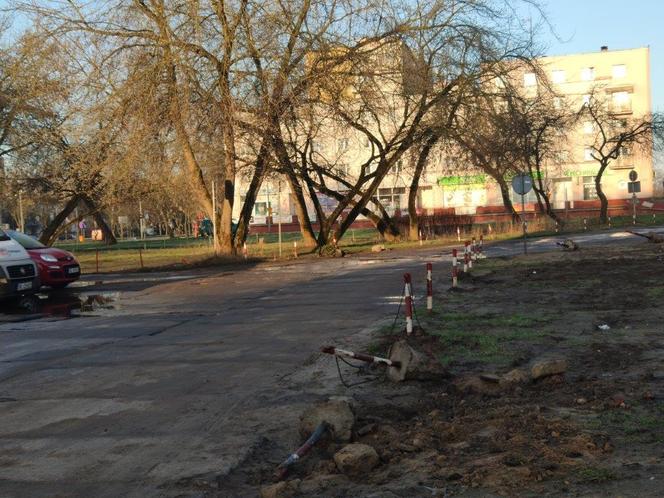 Ulica Janowska w Elblągu, widok na Hetmańską