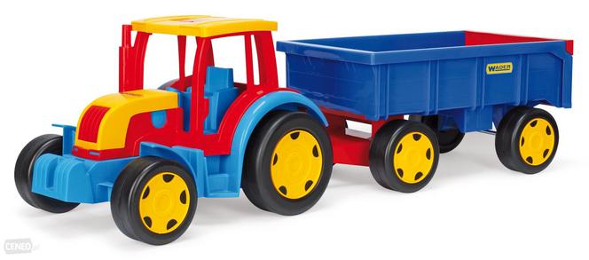 Wader Gigant truck z naczepą