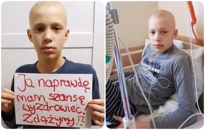 12-letni Wiktor usłyszał straszną diagnozę