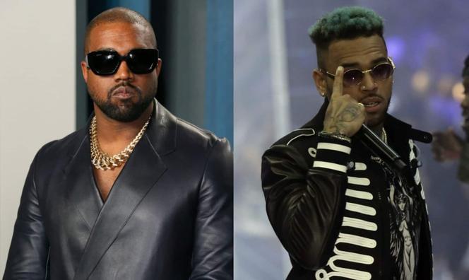 Kanye West, Chris Brown