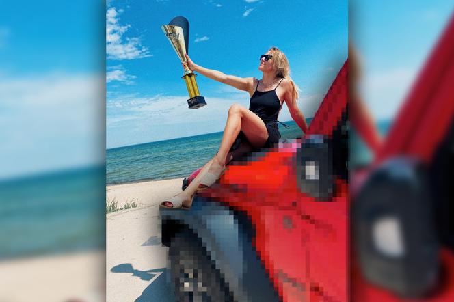 Karolina Owczarz jeździ czerwoną bestią