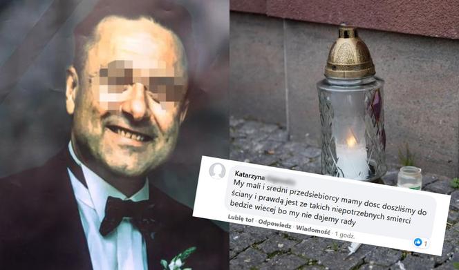 Wstrząsające komentarze po śmierci restauratora. Takich ludzi będzie więcej
