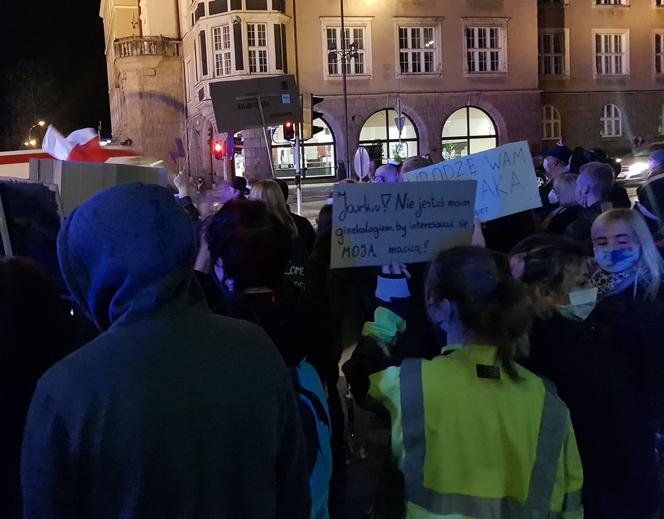 Protesty kobiet w Olsztynie