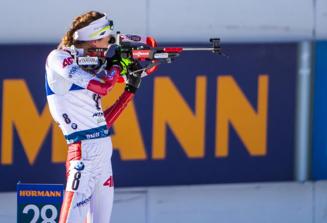Biatlon, Monika Hojnisz-Staręga, mistrzostwa świata Anterselva 2020, biega na 15 km