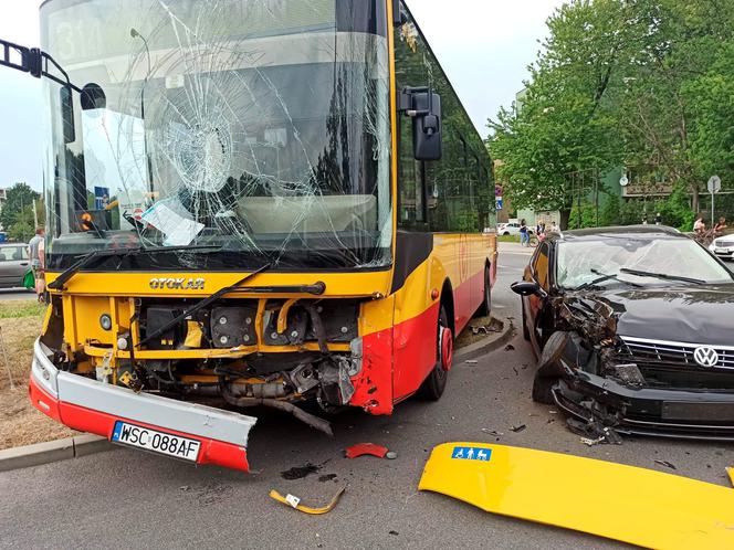 Wypadek autobusu