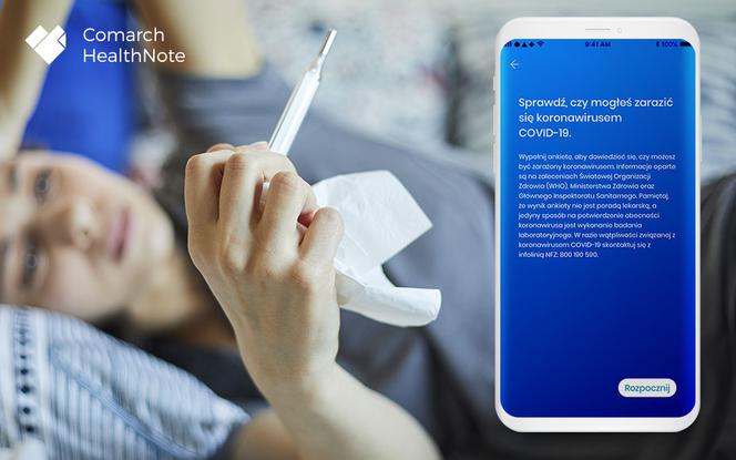 Comarch Health note - koronawirus