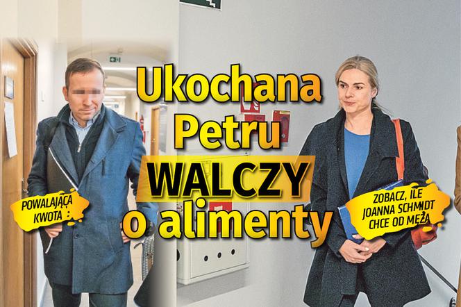 Ukochana Petru walczy o alimenty