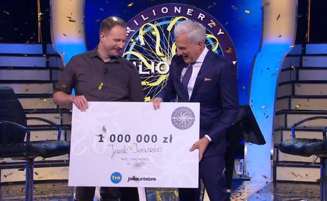 Milionerzy. Jacek Iwaszko wygrał MILION!