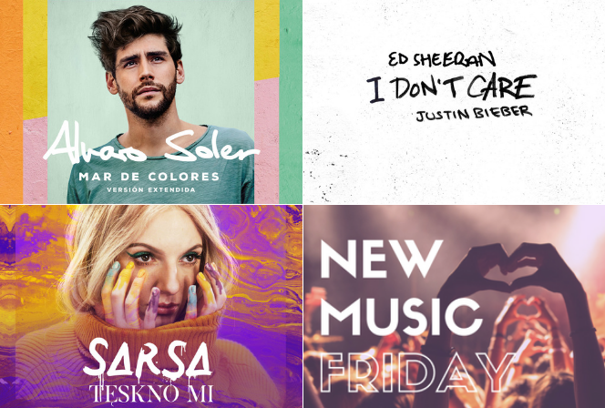 Ed Sheeran & Justin Bieber, Alvaro Soler, Sarsa i inni w New Music Friday w Radiu ESKA!