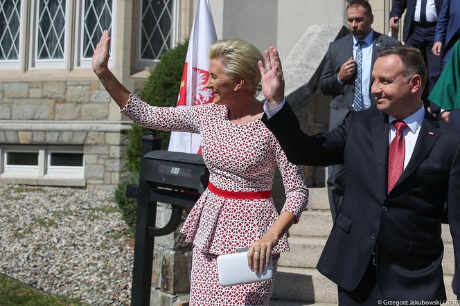 Agata Duda w USA