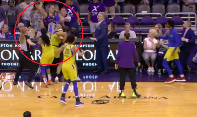 Wielka bójka podczas meczu WNBA