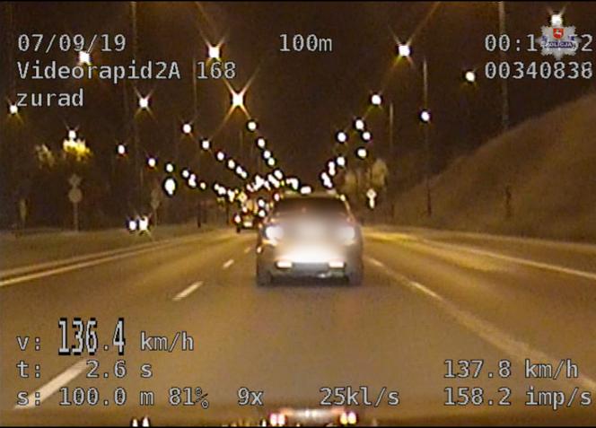 136 km/h przez miasto