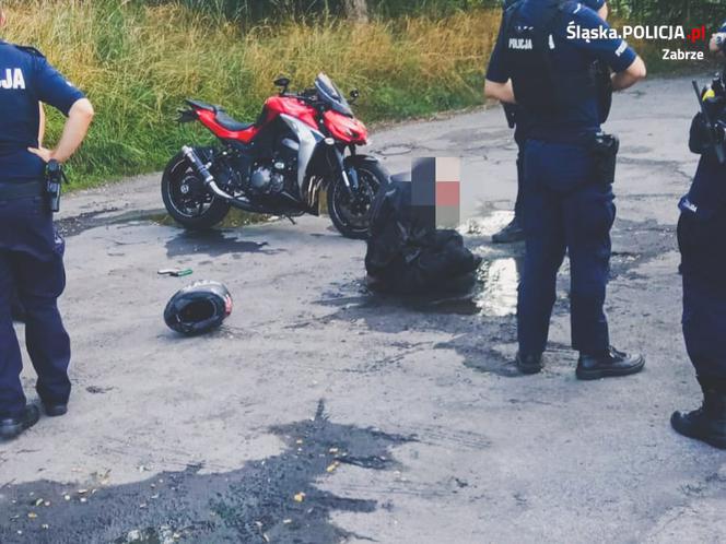Zabrze. Pościg za kierowcą motocykla