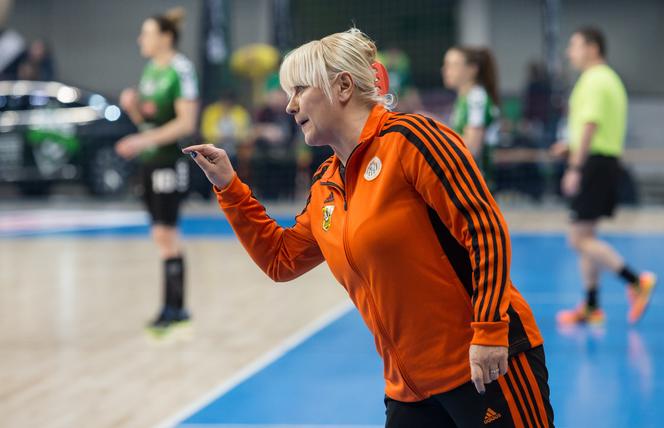 Trenerka Zagłębia Bożena Karkut