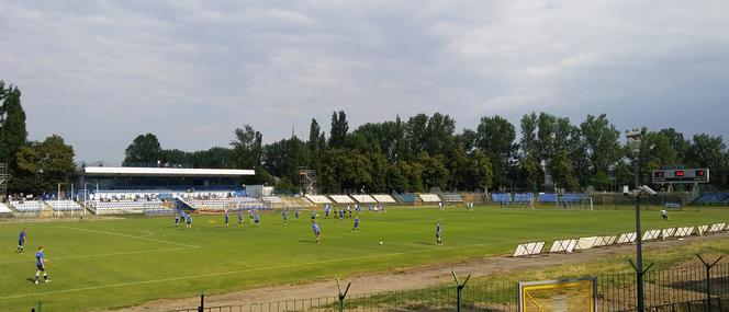 Hutnik Kraków trenuje na swoim boisku