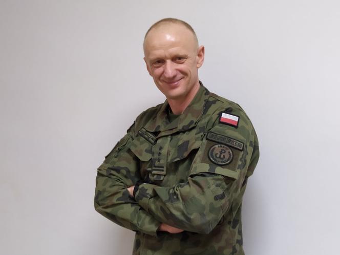 płk Mieczysław Gurgielewicz, dowódca 5. Mazowieckiej Brygady Obrony Terytorialnej