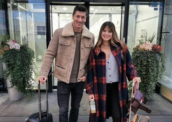 Robert Lewandowski i Anna Lewandowska