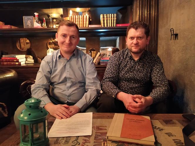 Sławomir Miernicki i Krzysztof Boruta