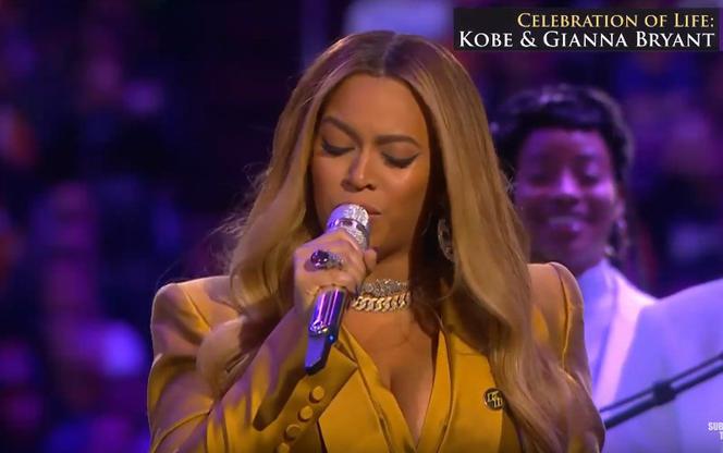 Beyonce żegna Kobe Bryanta