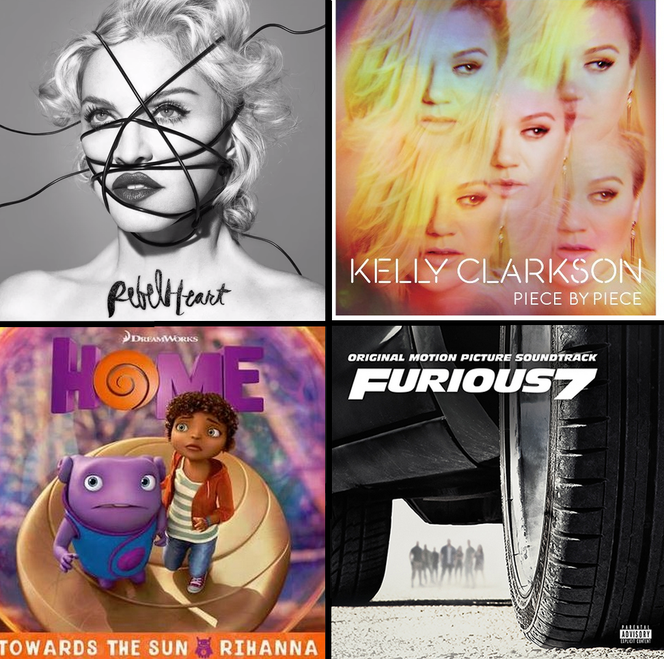 Nowości muzyczne 2015 - Madonna, Home, Szybcy i wściekli 7, Kelly Clarkson