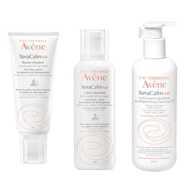 Balsam + Krem 400 + Olejek Avene