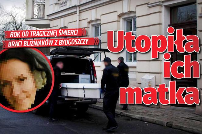 Rok od tragicznej śmierci braci bliźniaków z Bydgoszczy. Utopiła ich matka