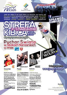 strefa kibica w Wiśle program