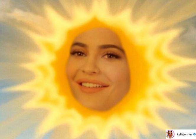 Kylie Jenner jako słoneczko