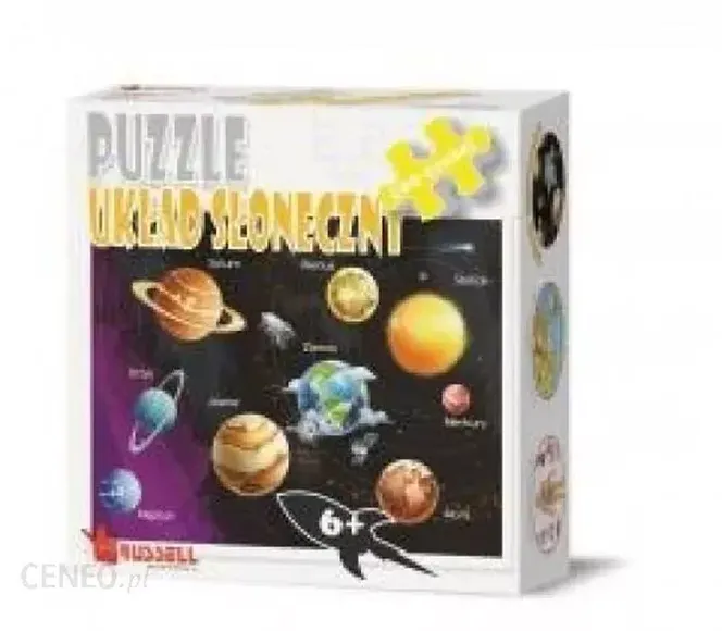 puzzle dla 6-latka układ słoneczny
