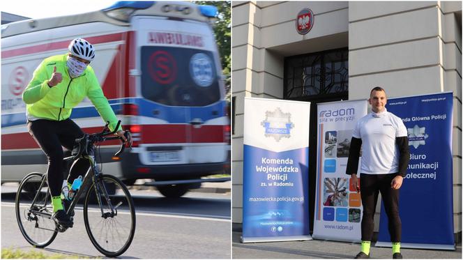 Policjant z Płocka zderzył się z cysterną! Miał przejechać 1000 km, by wspomóc zbiórkę na 19-latkę z Radomia