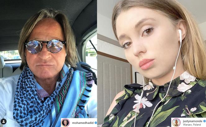 Mohamed Hadid, Justyna Monde