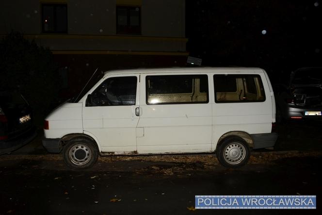 Złodziej miał tyle lat, co skradziony Volkswagen Transporter