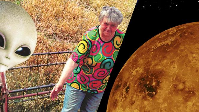 U Pani Henryki spod Kalisza pojawiło się małe UFO.