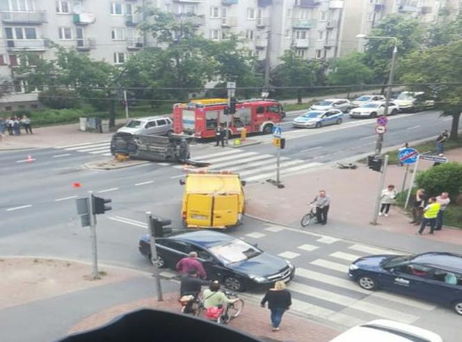 Wypadek w Pruszkowie