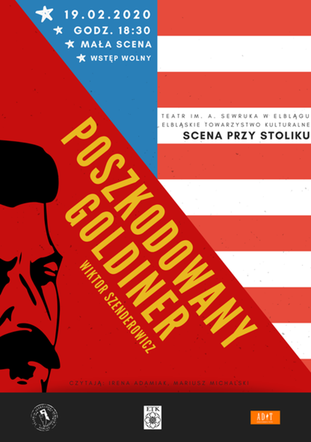 Scena przy Stoliku, Poszkodowany Goldiner