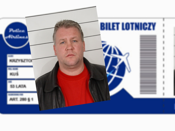 Bandyta z Białegostoku otrzymał darmowy bilet lotniczy