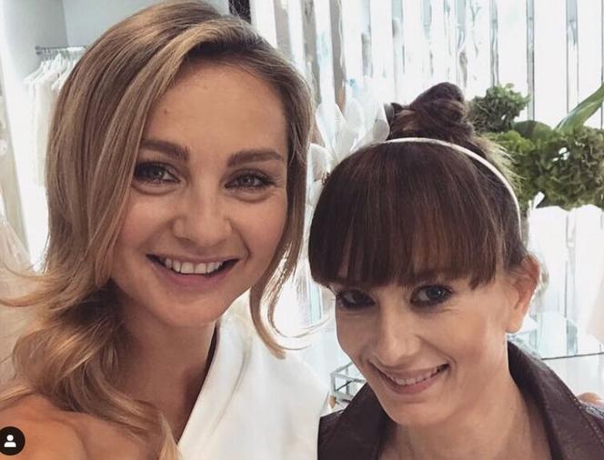 Małgorzata Socha, Anita Sokołowska na planie. Ślub w serialu Przyjaciółki?